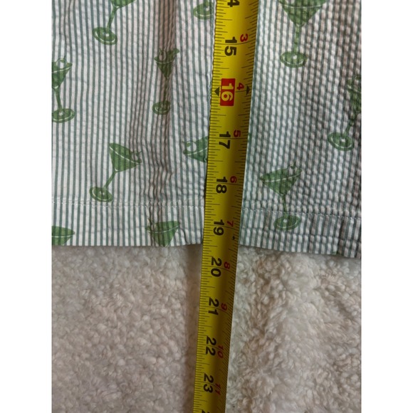 Brooks Brothers Mens Seersucker Martini Print Shorts Size 38 - Picture 3 of 14